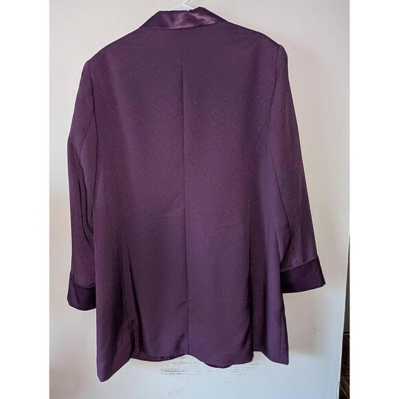 APART Blazer Womens Size 20 Purple Sophisticated Two-Button Power Dressing - Picture 4 of 4